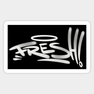 Graffiti Style Fresh Tag Magnet